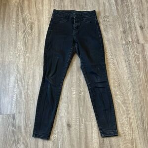 Wild Fable Black High Rise Skinny Jeans